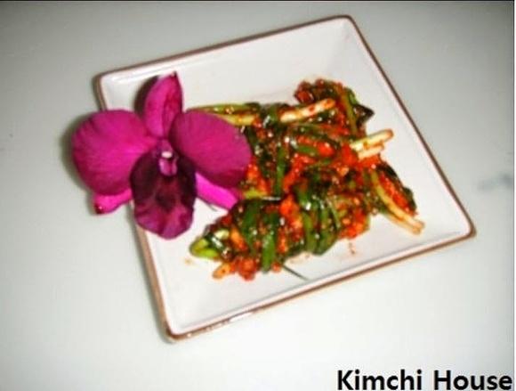 Spring onion kimchi (葱泡菜, 파김치) recipe for korean style