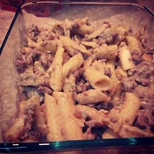 One Pot Beef Stroganoff
