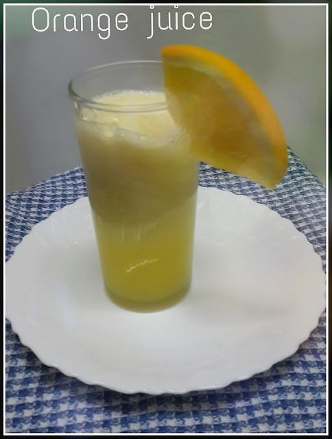 Simple homemade orange juice recipe