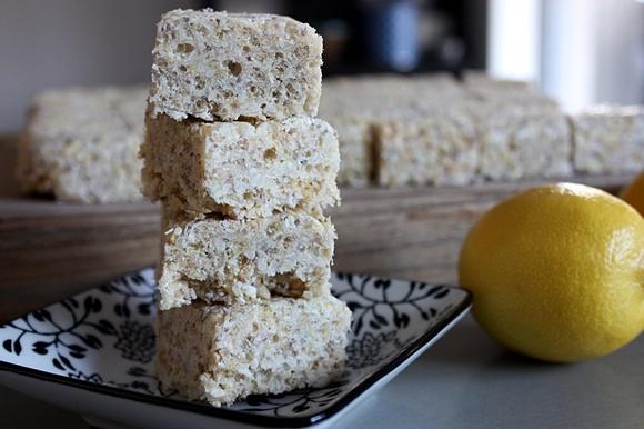 Healthy Rice Crispy Squares