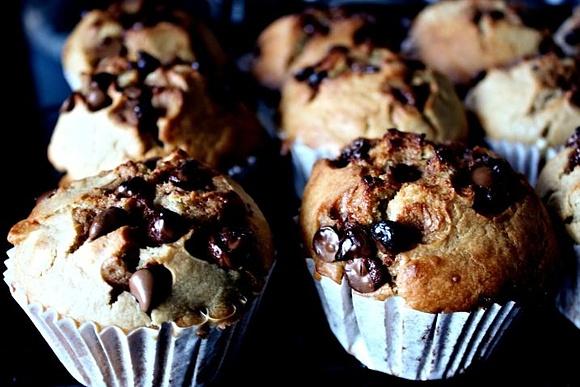 Banana and Choc Chip Muffins