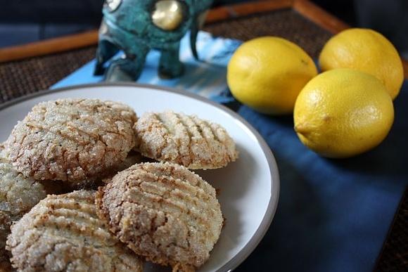 Lemon Poppy Seed Sugar Cookies