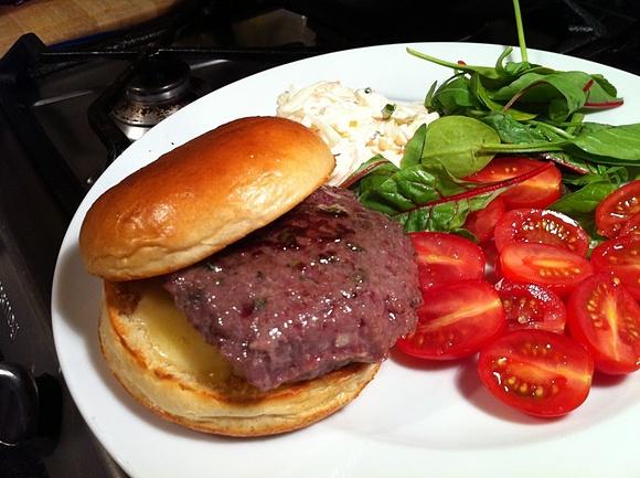 Rosemary and Thyme Burgers