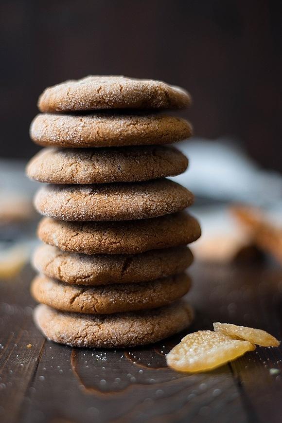 Soft Ginger Molasses Cookies