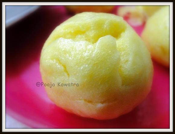 Sweet potato mantou steamed bun