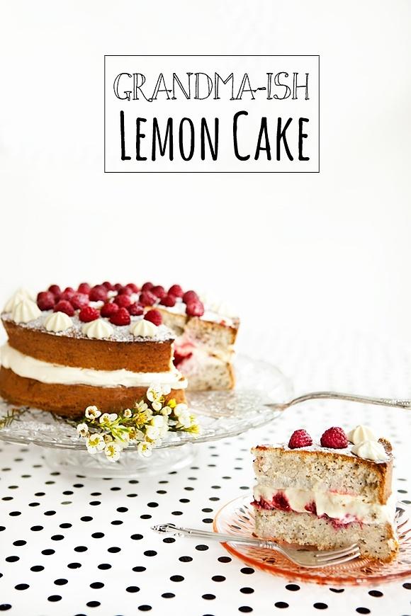 Lemon Cake for Easter