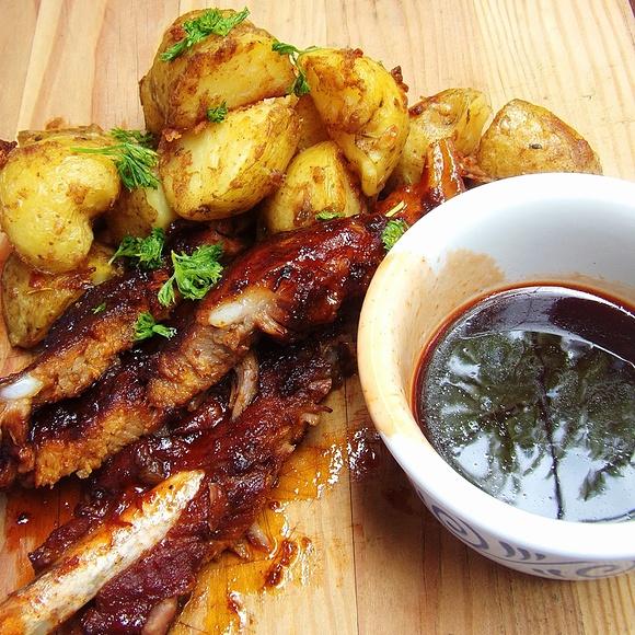 Filipino-style pork ribs
