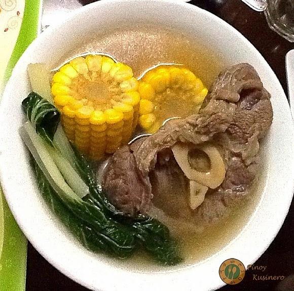 Bulalo beef shank soup