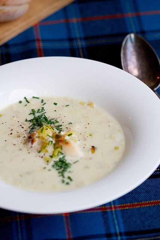 Cullen Skink Scottish smoked haddock and potato soup gluten-free