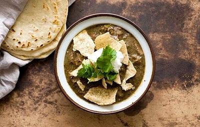 Chile verde con carne