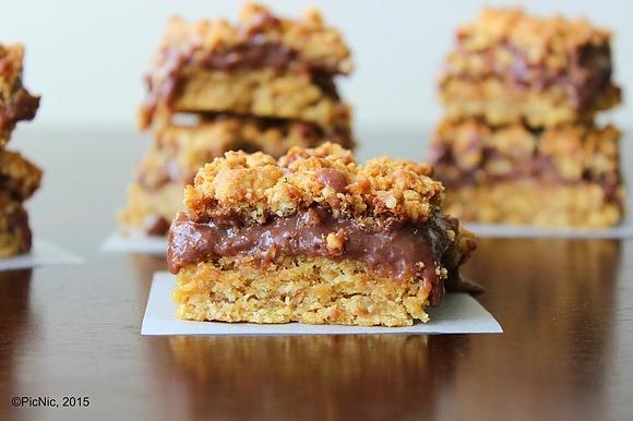Oatmeal Fudge Bars