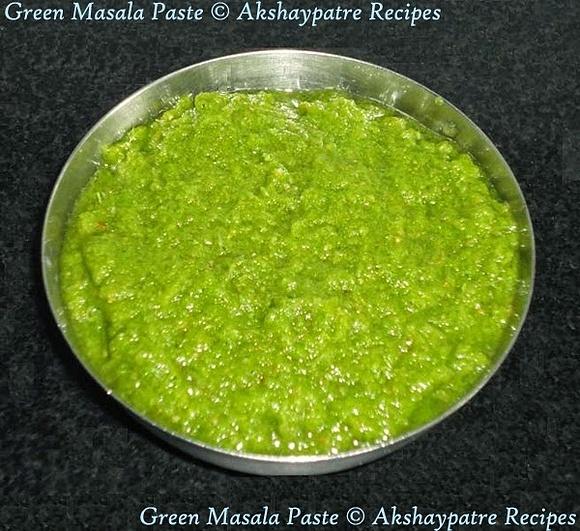 Green Masala Paste for Marination
