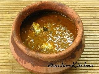 Meen kuzhambu fish curry south indian style