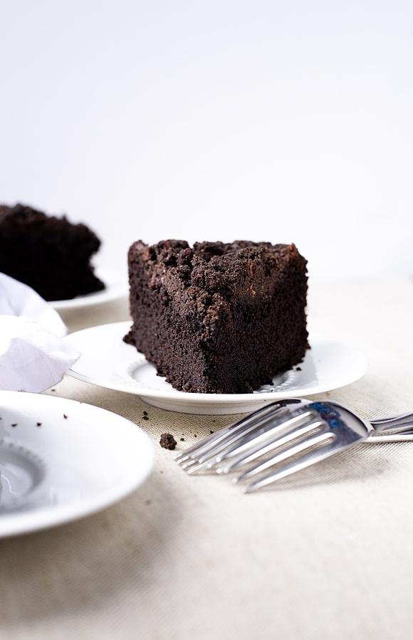 Chocolate rye crumb cake and five chocolate desserts for winter