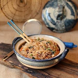 Vegetarian Mee Hoon Goreng