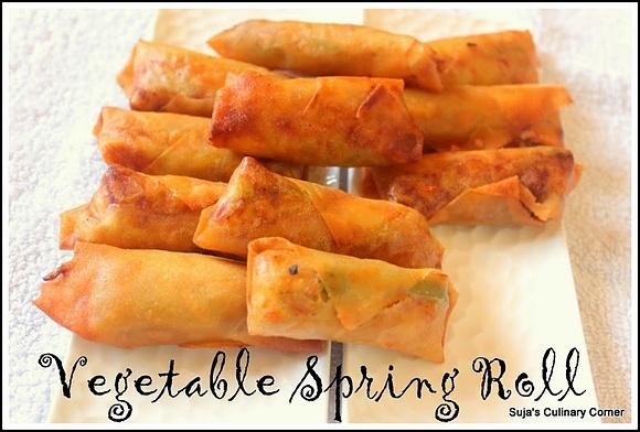 Vegetable spring roll