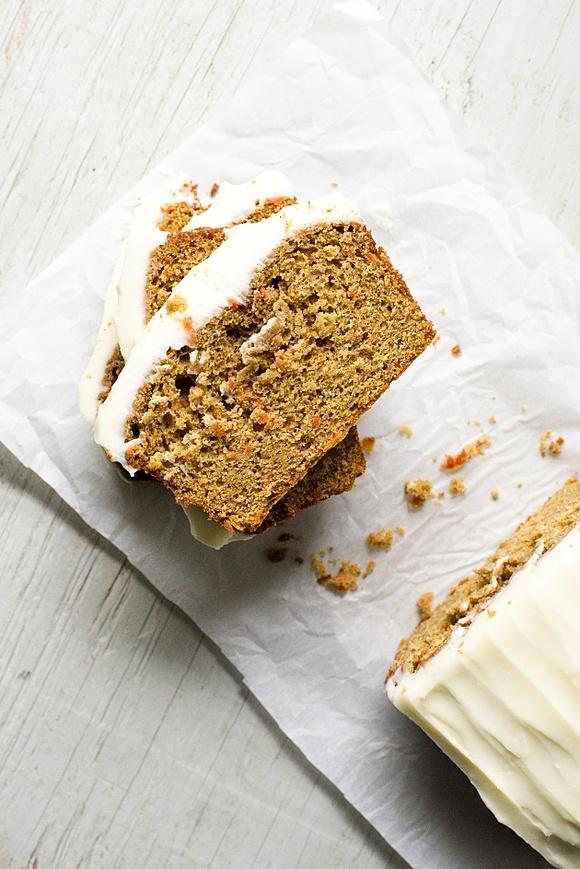 Carrot tea cake and spring tea cakes