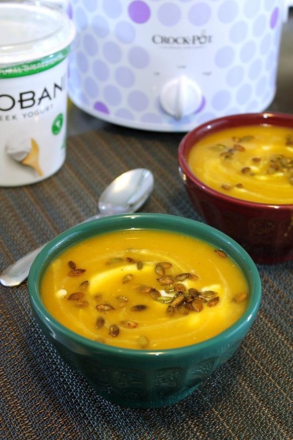 Slow Cooker Butternut Squash Soup