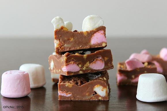 Rocky Road Fudge