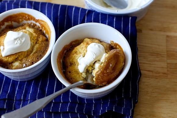 Maple pudding cake