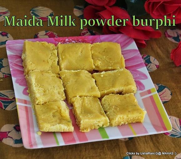 How to make maida fudge