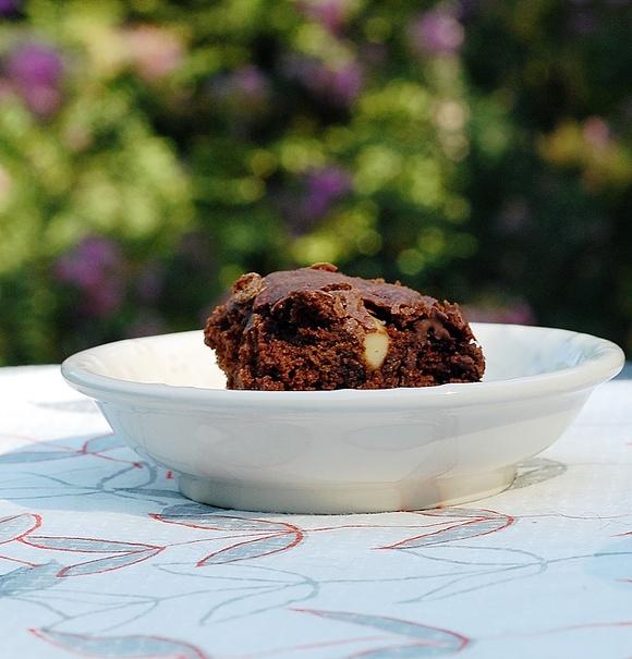 Fran's chocolate chip brownies