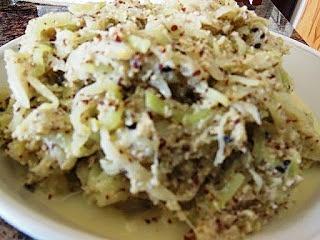 Lau shukto with mustard and white poppy seed sauce