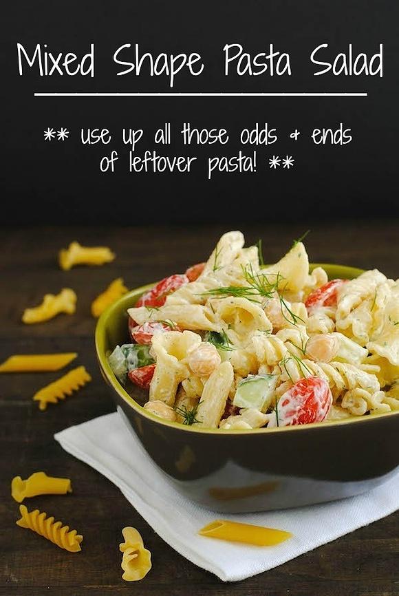 Mixed Shape Pasta Salad