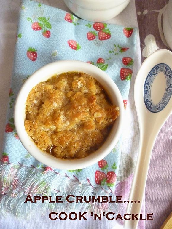 Apple crumble