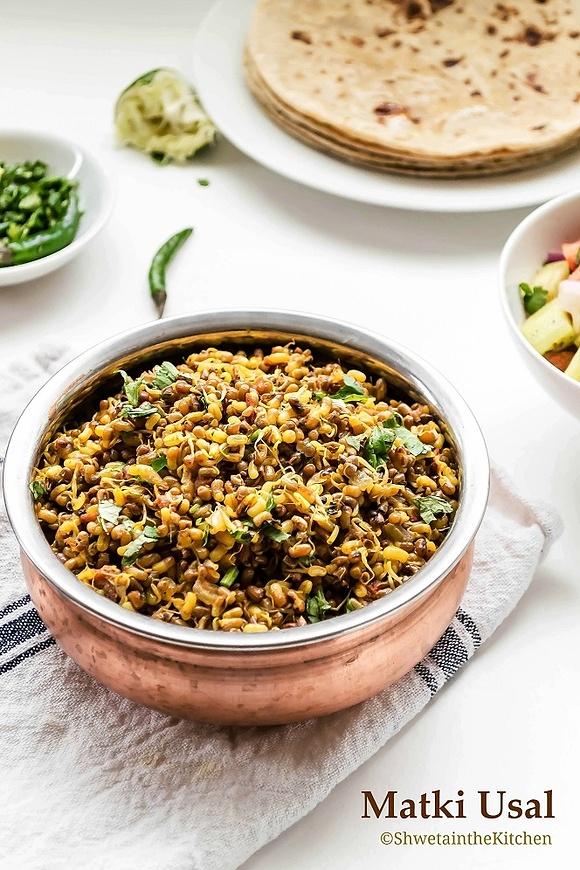 Matki Usal Recipe