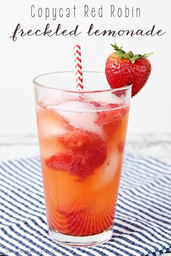 Copycat Red Robin Freckled Lemonade