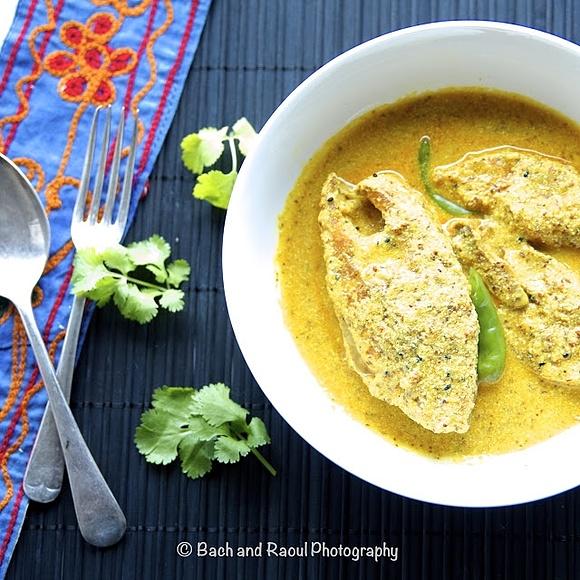 Bengali mustard fish curry