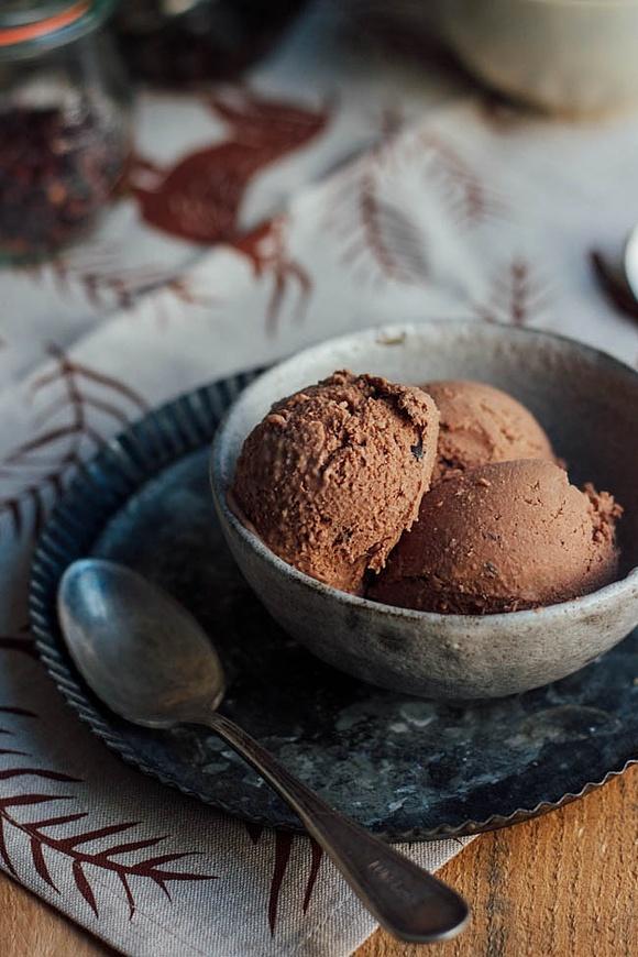 Salted Double Chocolate Vegan Ice Cream