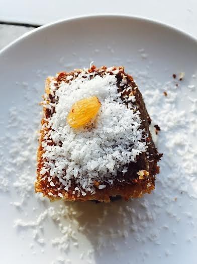 Coconut Basbousa