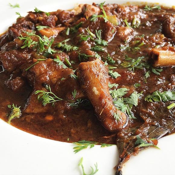 Mutton and Paya Curry