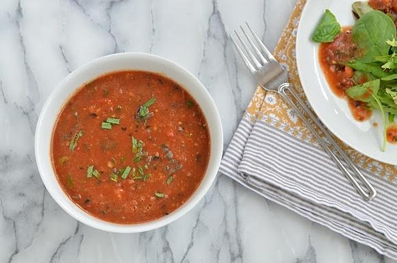 Charred Tomato Vinaigrette