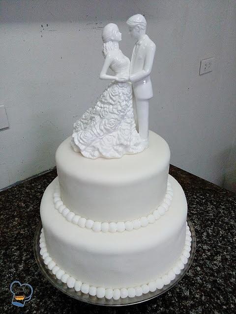 Wedding cake that made me feel refreshed