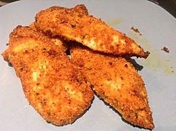 Spicy Breaded Garlic Chicken