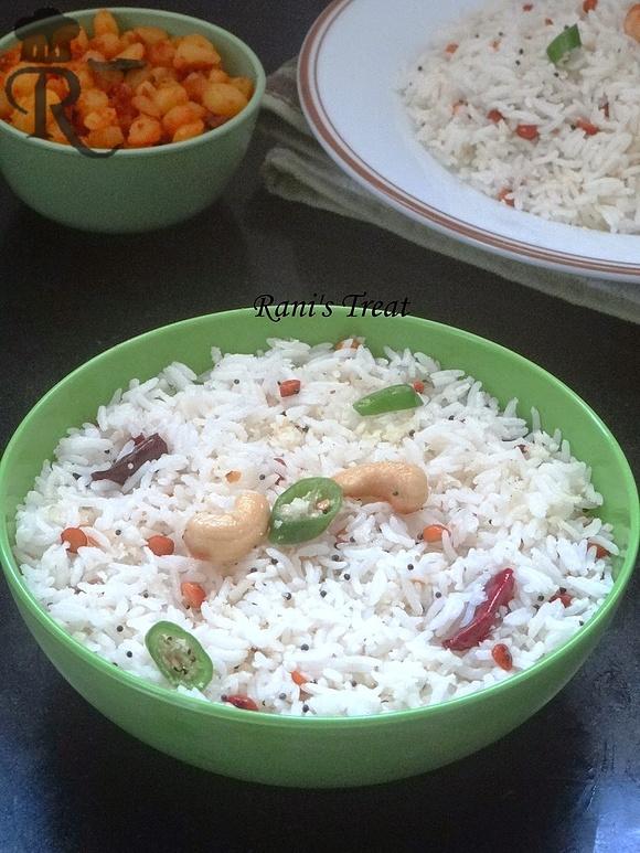Coconut Rice | Thengai Sadam | Grated Coconut Rice | Kobbari Annam