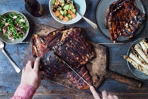 Spare ribs recipe for american bbq