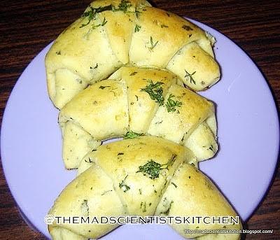 Paneer Croissants
