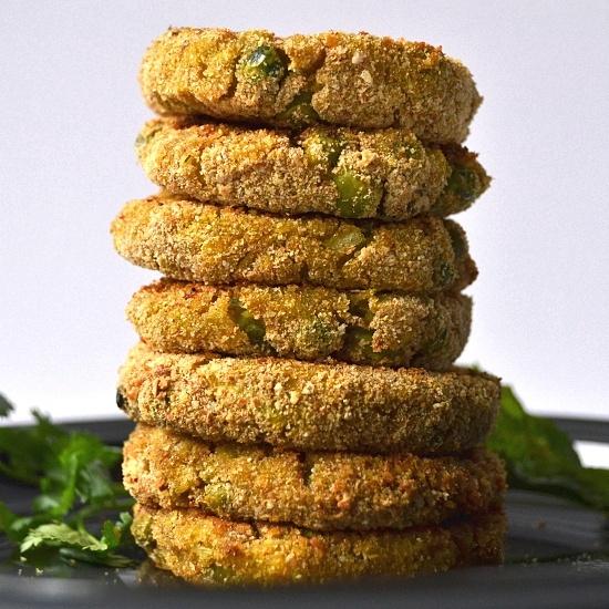 Baked aloo tikki | vegetable cutlets | potato patties