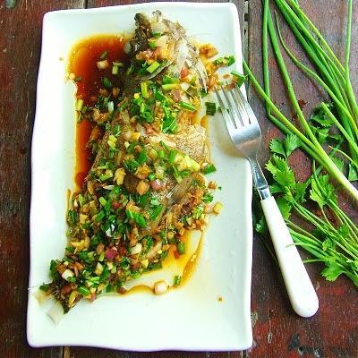 Steamed Lapu-lapu