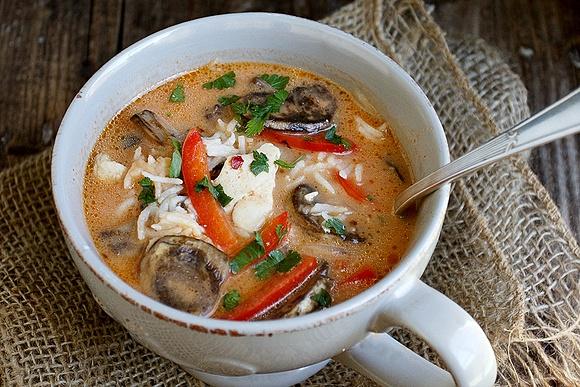 Wicked Thai Chicken Soup