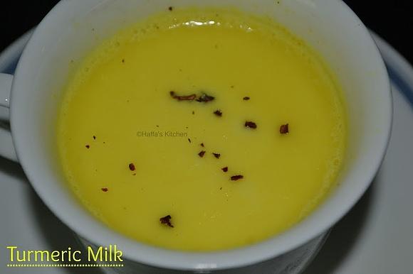 Healing turmeric milk - a magical drink for wellness