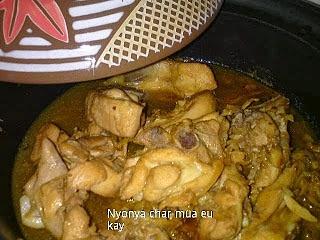 Nyonya sesame oil chicken