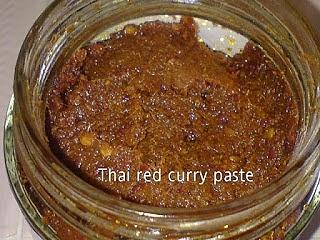Thai red curry paste