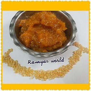 Yellow Moong Halwa