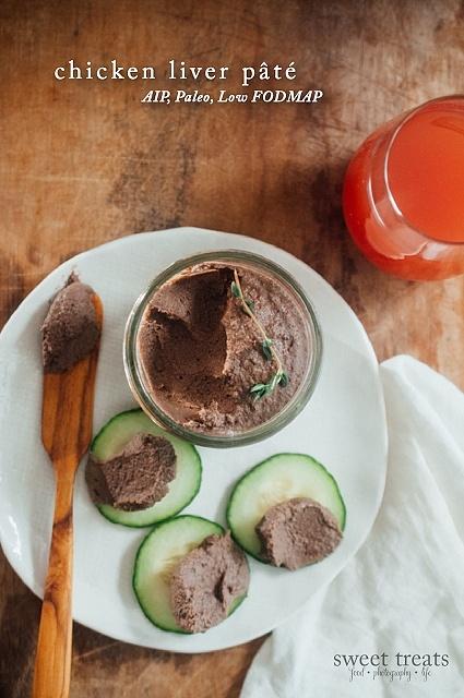 Chicken liver pate aip paleo low fodmap