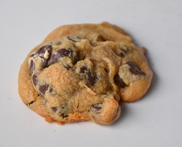 Short and sweet five ingredient chocolate chip cookies
